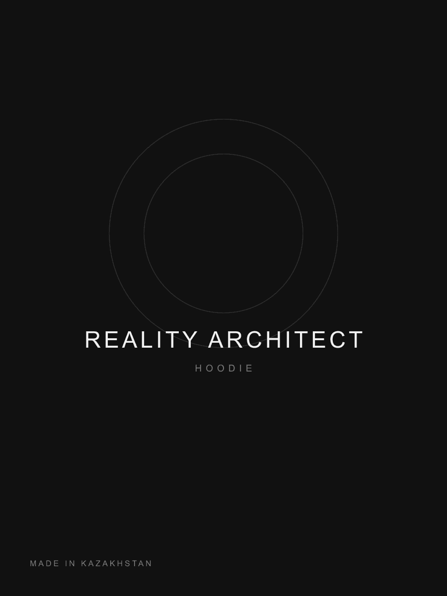 Худи Reality Architect — Чёрный